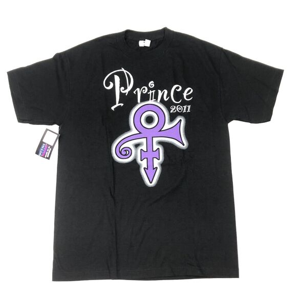 2011 Prince Oakland Ca Concert Tour Music Merch Tee T Shirt Large L Rare B2 - Picture 1 of 4
